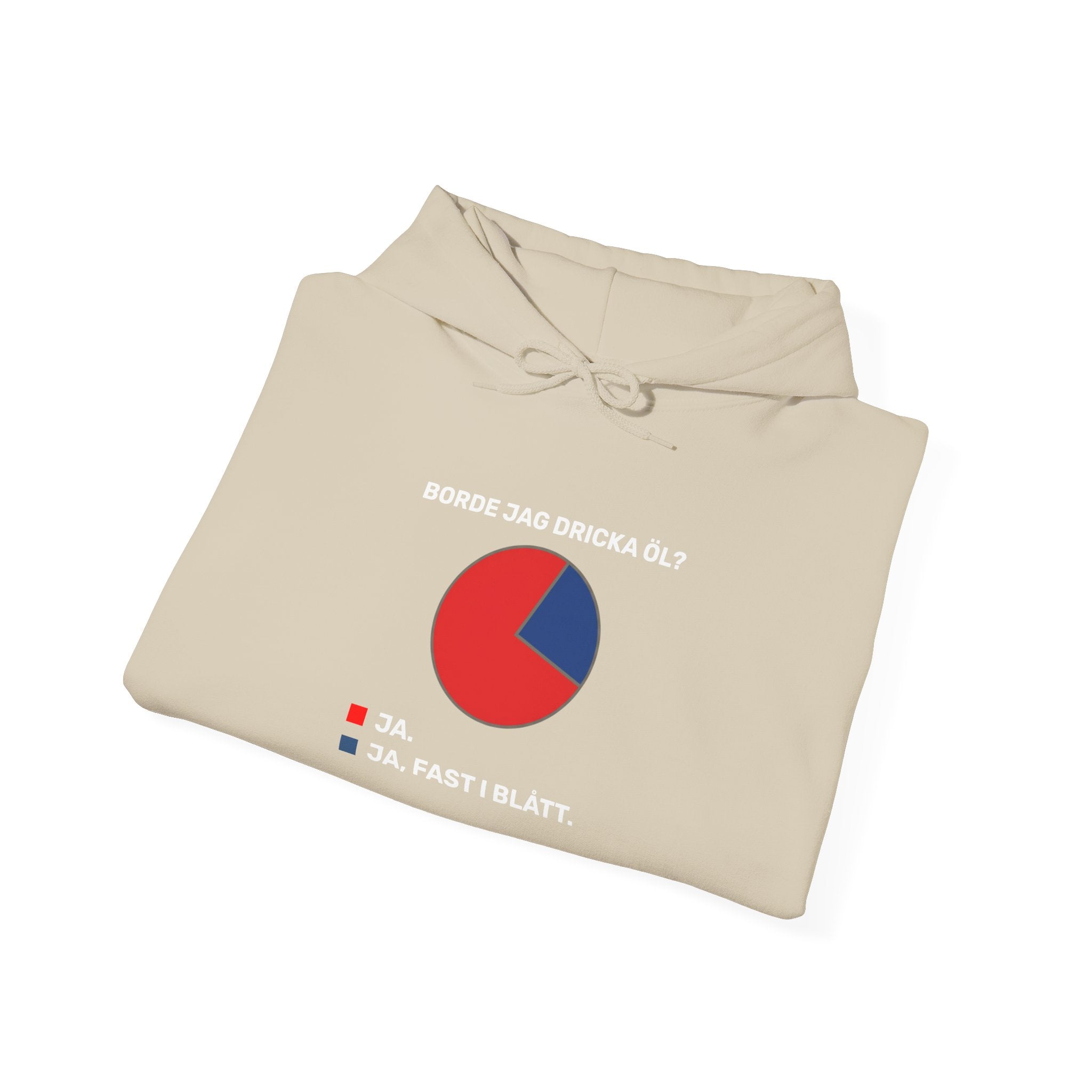 Hoodie - BORDE JAG DRICKA ÖL?