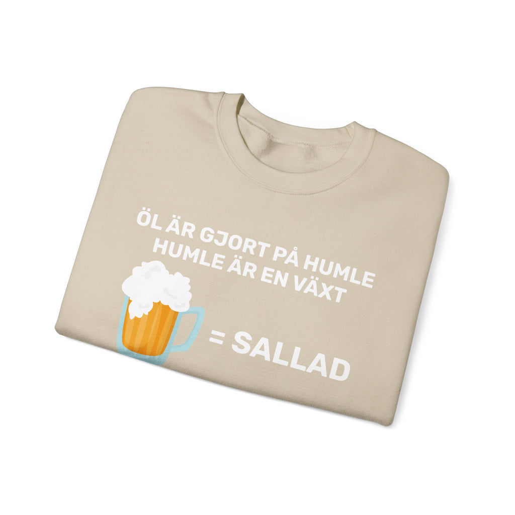 Sweatshirt - ÖL ÄR GJORT PÅ HUMLE