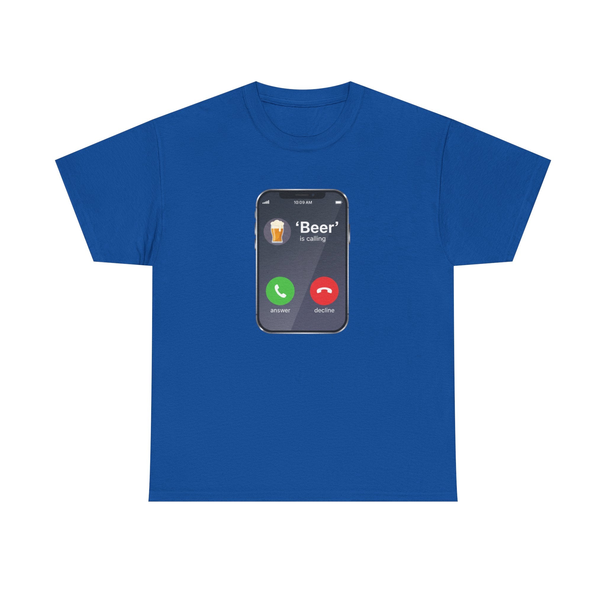 T-Shirt - 'Beer is calling'
