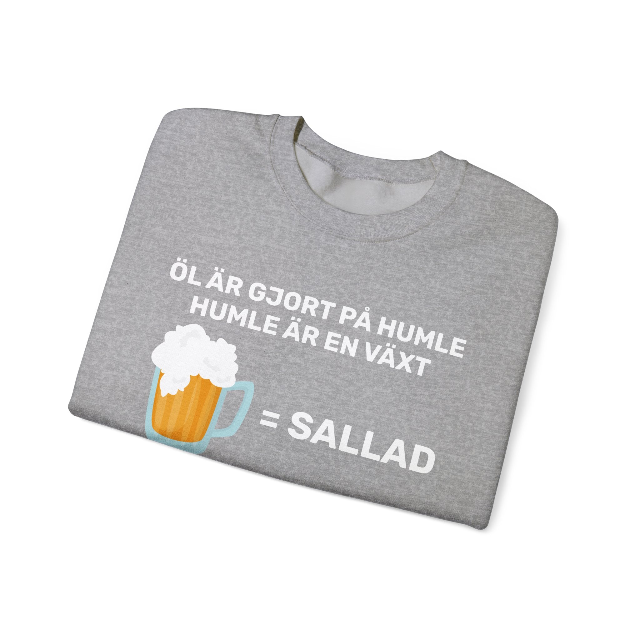 Sweatshirt - ÖL ÄR GJORT PÅ HUMLE