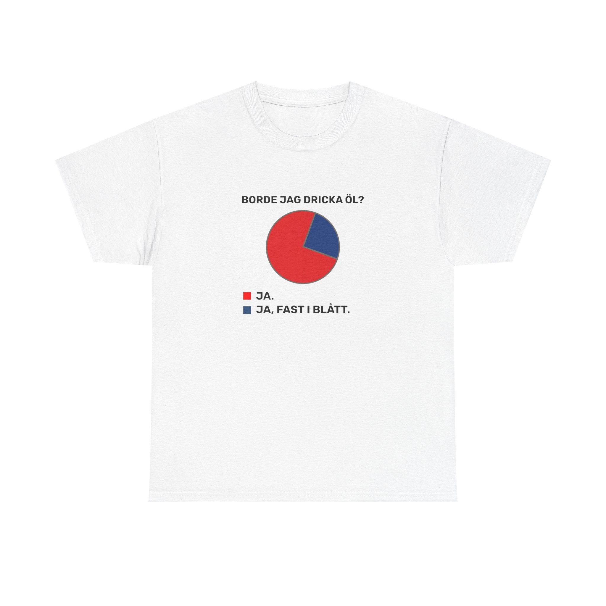 T-Shirt - BORDE JAG DRICKA ÖL?