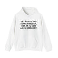 Hoodie - DET ÄR INTE JAG SOM ÄR OMOGEN