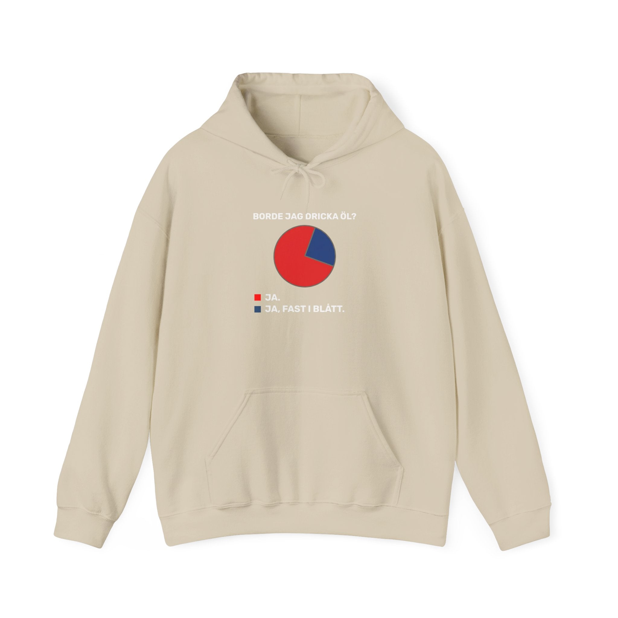 Hoodie - BORDE JAG DRICKA ÖL?