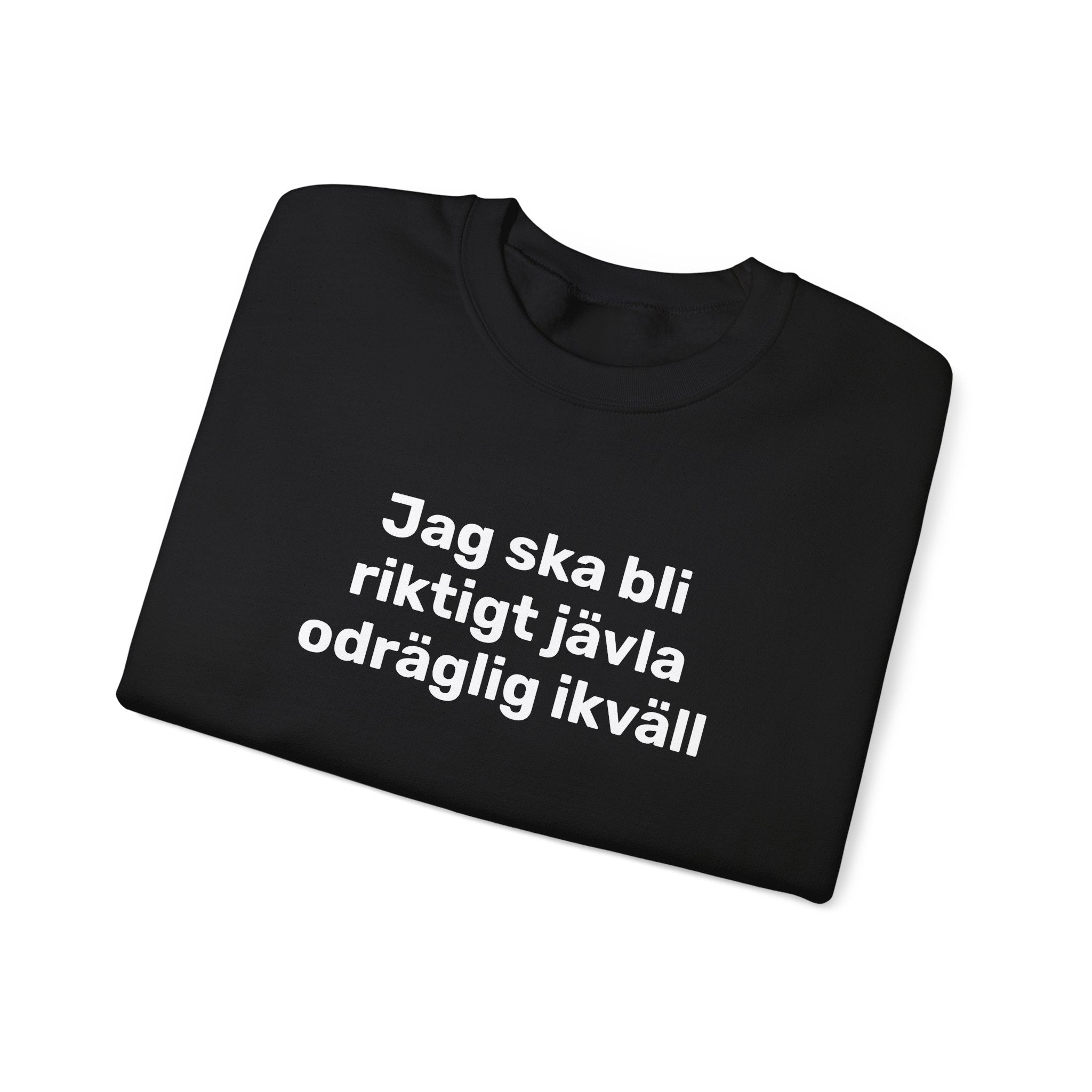 Sweatshirt - Jag ska bli riktigt jävla odräglig ikväll