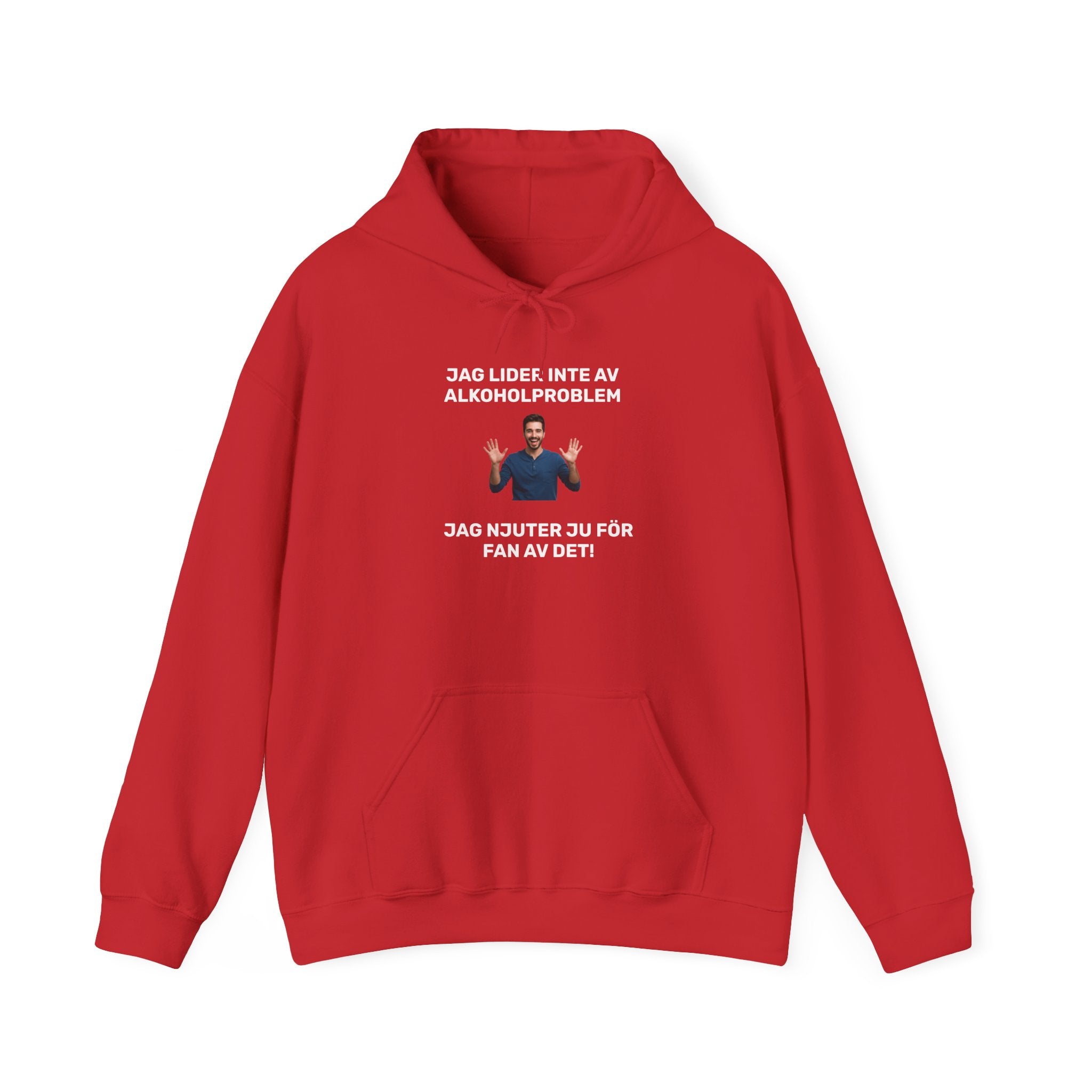 Hoodie - JAG LIDER INTE AV ALKOHOLPROBLEM