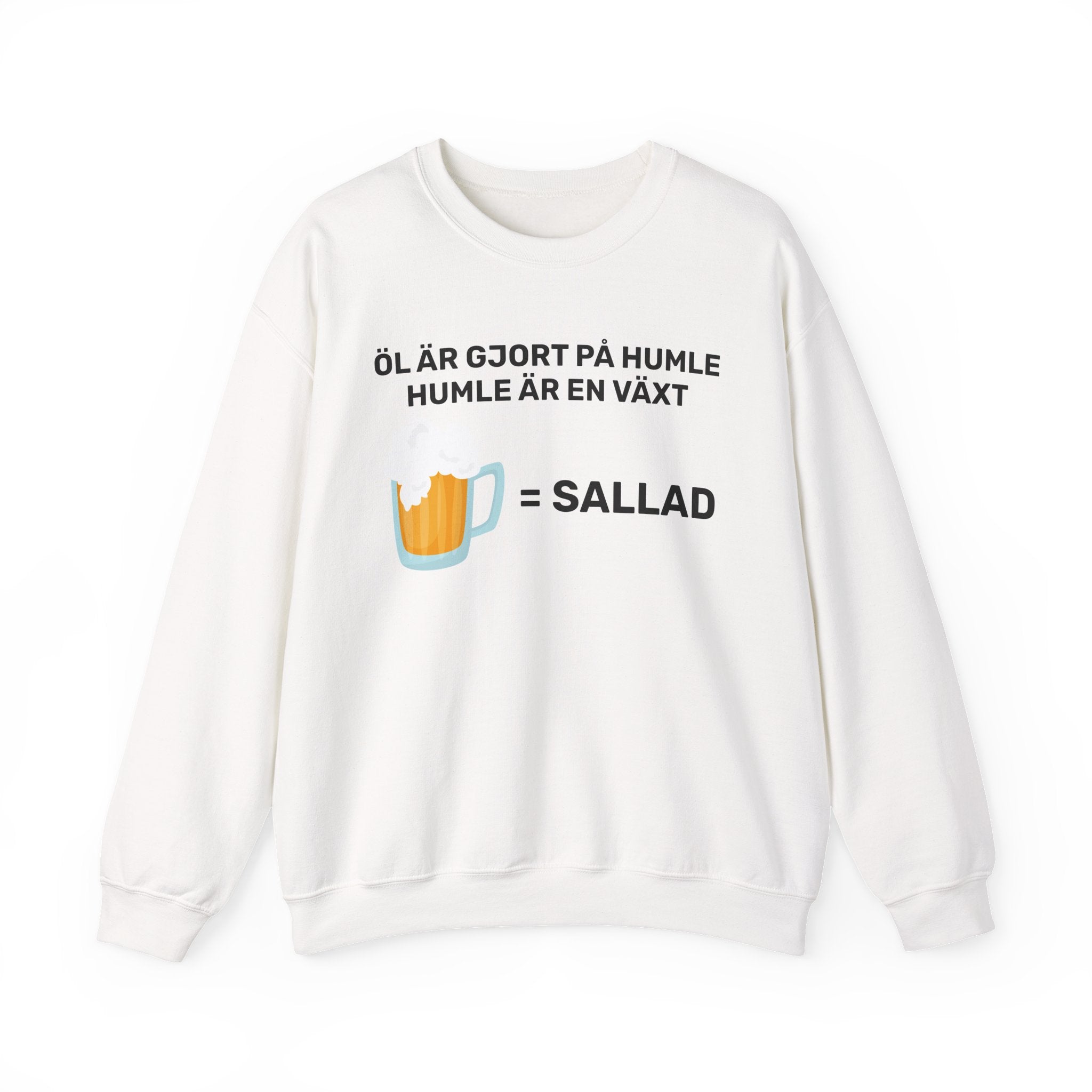 Sweatshirt - ÖL ÄR GJORT PÅ HUMLE