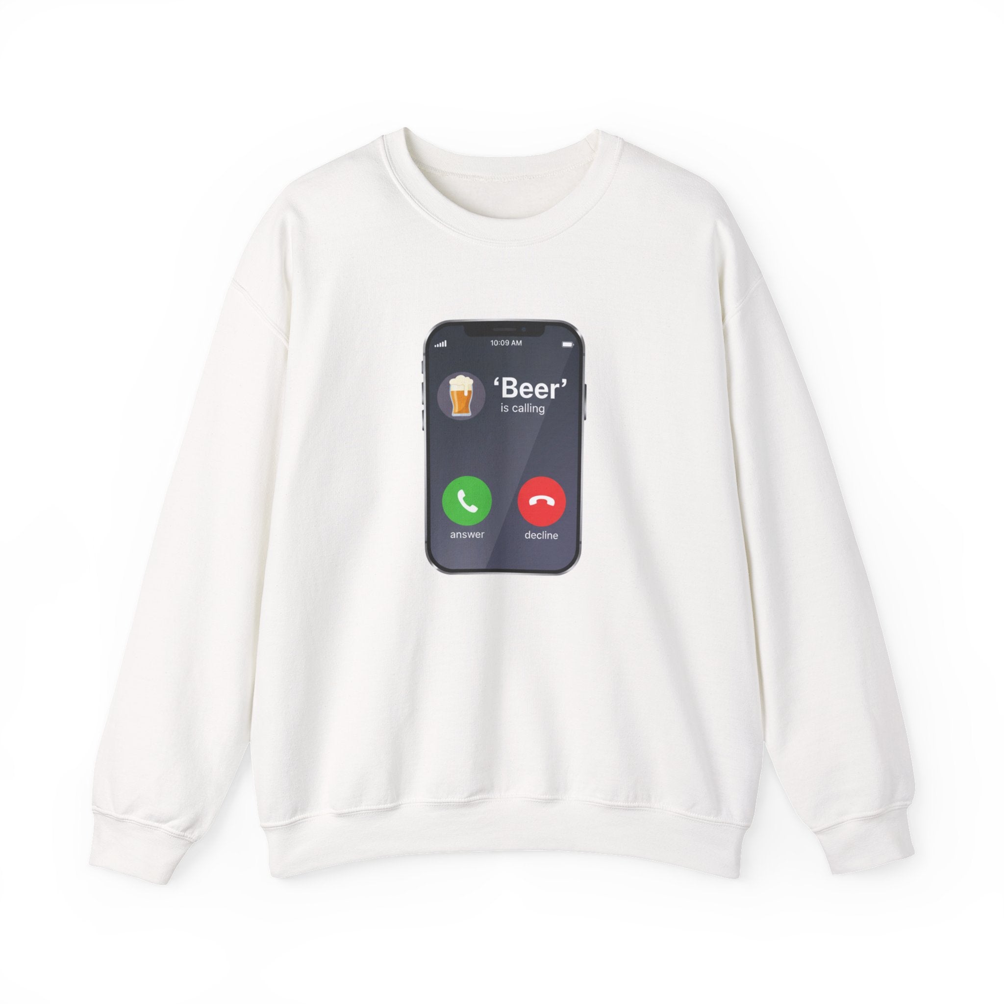 Sweatshirt - 'Beer is calling'