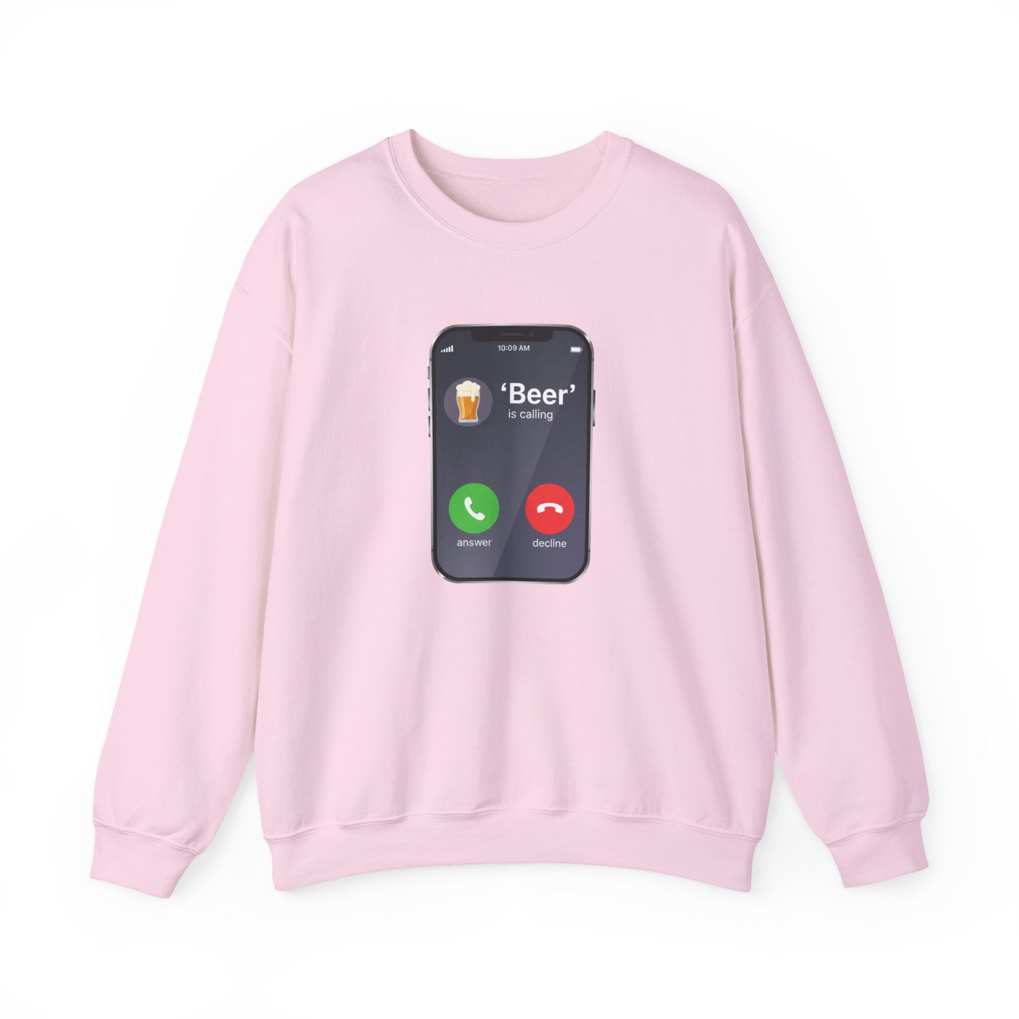Sweatshirt - 'Beer is calling'